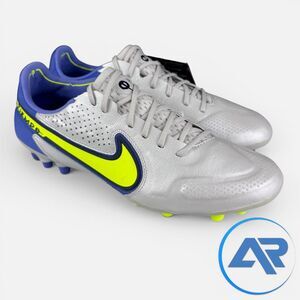 Nike Tiempo Legend 9 Elite AG Soccer Cleats Gray DB0824-076 Men’s Size 7
